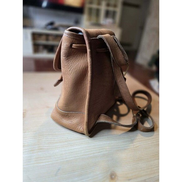 coach backpack 9960 Vintage COACH 90s Backpack 9960 Tan Brown Leather Daypack Turn Lock Bag